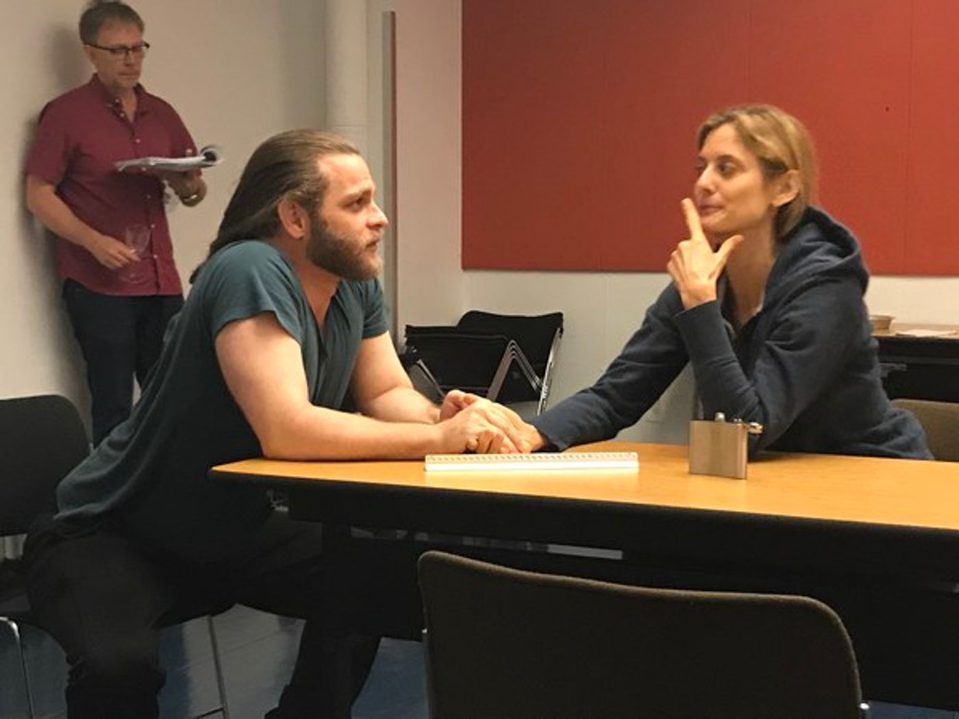 Photo Flash: First Look at THE OTHER DAY In Rehearsal at the 14th Street Y  Image