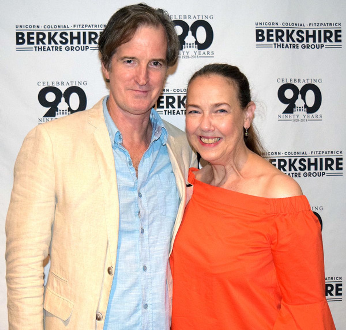 Matt Sullivan and Harriet Harris at 