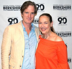 Matt Sullivan and Harriet Harris Photo