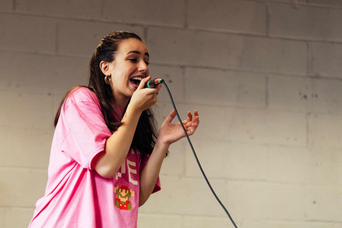 Molly Lynch (Anne) rehearses for Wasted - the new rock musical about the BrontÃ«s at 