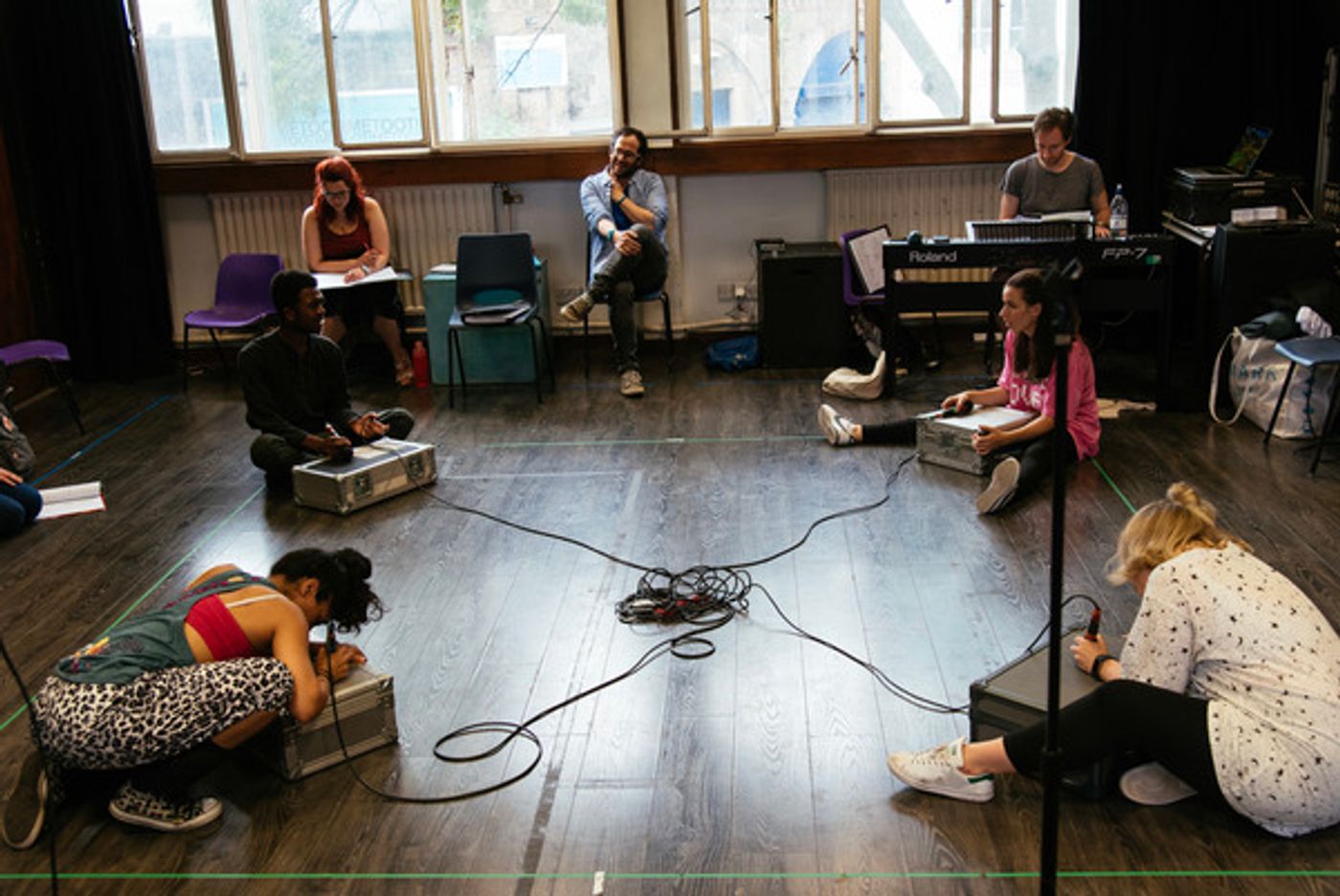 Photo Flash: Inside Rehearsal For WASTED at Southwark Playhouse  Image