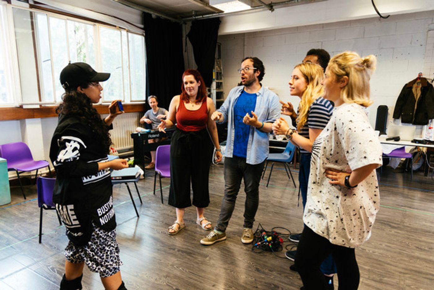 Photo Flash: Inside Rehearsal For WASTED at Southwark Playhouse  Image