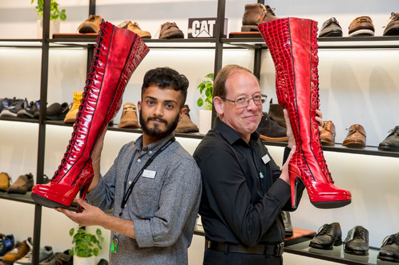Photo Flash: The Famous KINKY BOOTS Themselves Strut Into Wolverhampton Ahead of October Opening  Image