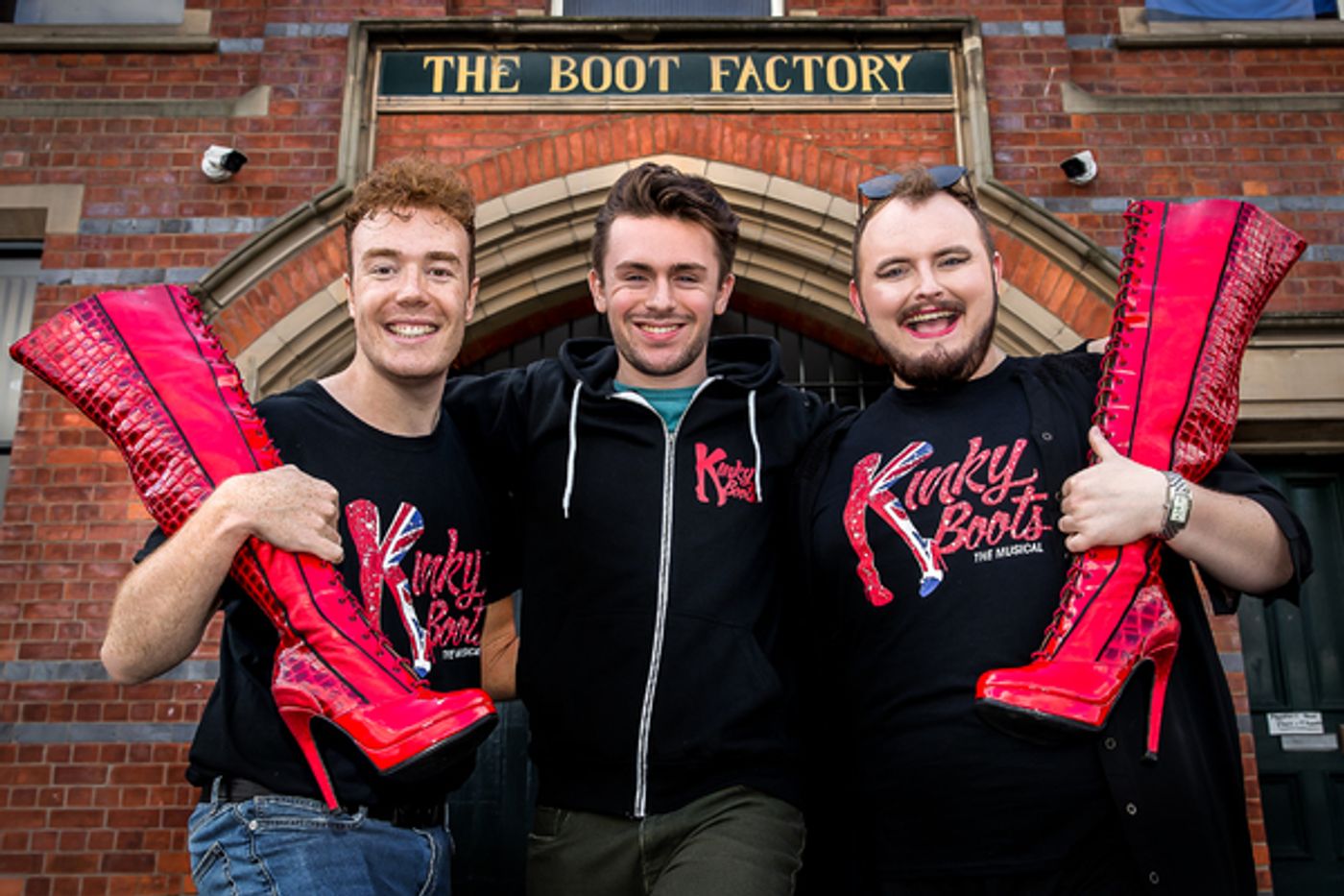 Photo Flash: The Famous KINKY BOOTS Themselves Strut Into Wolverhampton Ahead of October Opening  Image