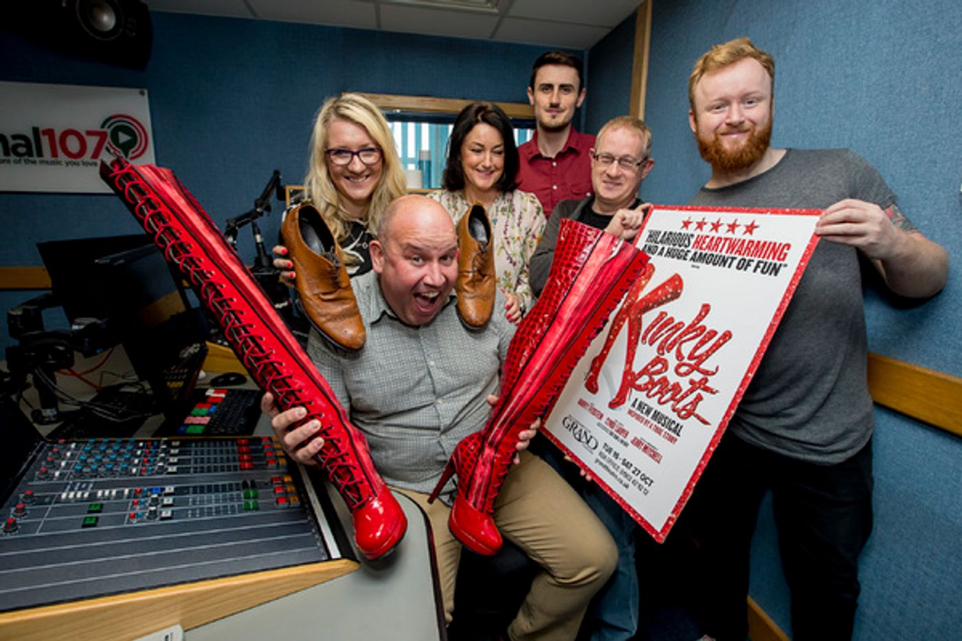 Photo Flash: The Famous KINKY BOOTS Themselves Strut Into Wolverhampton Ahead of October Opening  Image
