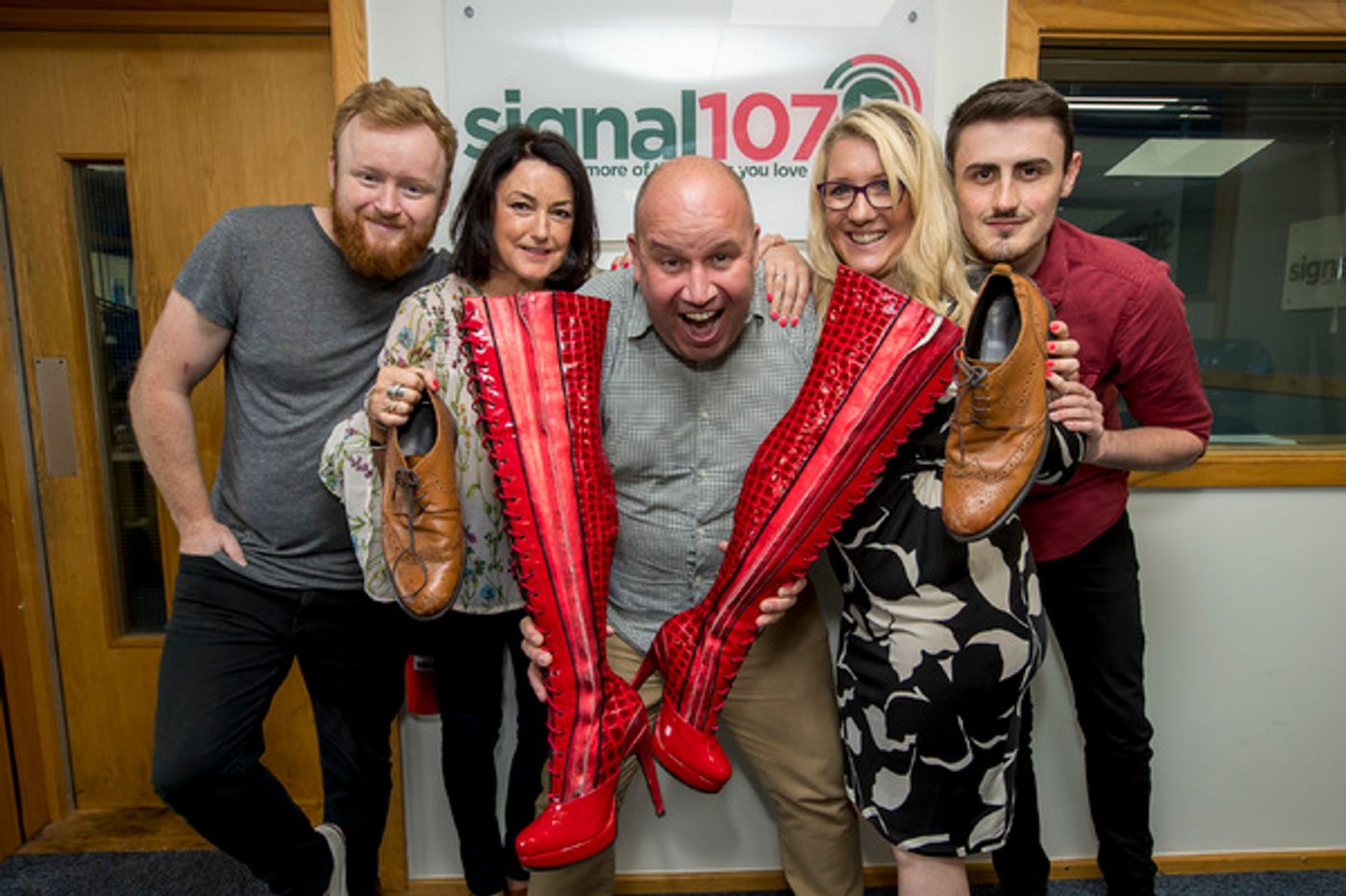 Photo Flash: The Famous KINKY BOOTS Themselves Strut Into Wolverhampton Ahead of October Opening  Image