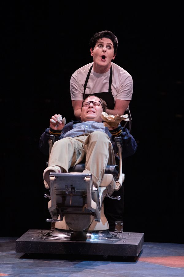 Jamison Stern as Orin and Jared Gertner as Seymour Photo