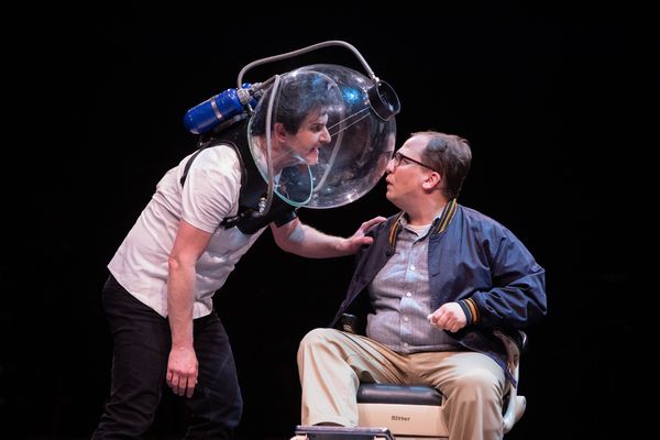 Jamison Stern as Orin and Jared Gertner as Seymour Photo