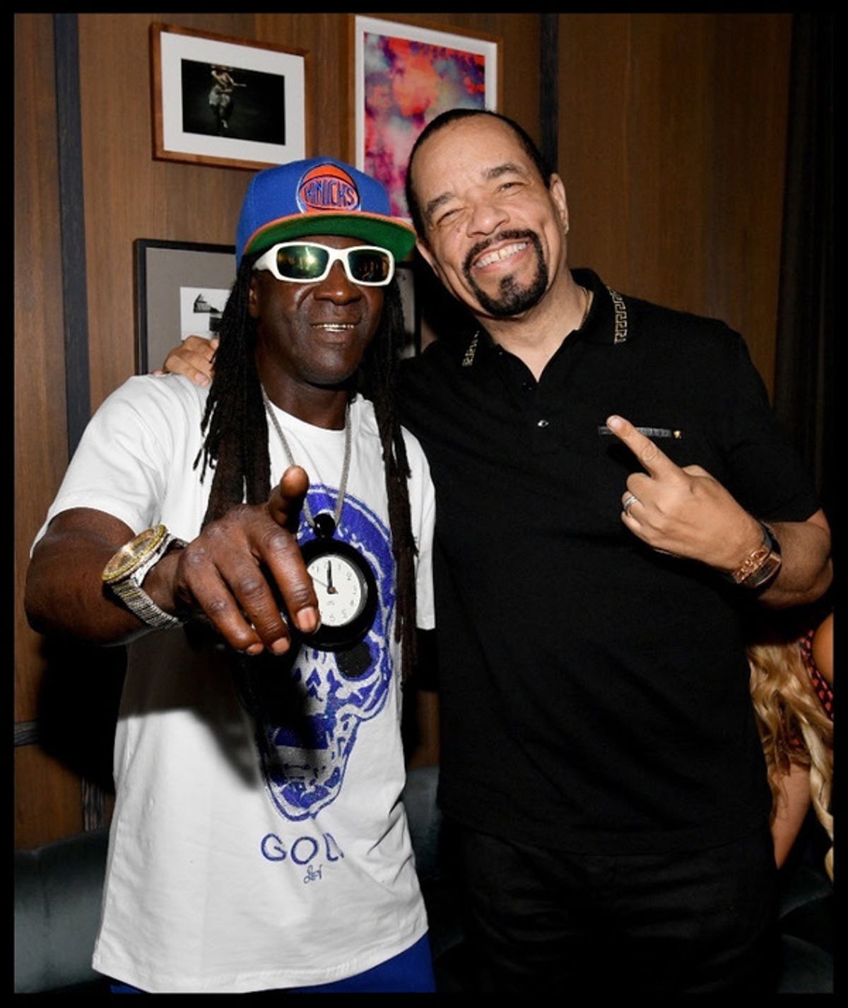 Flavor Flav and Ice-T at 