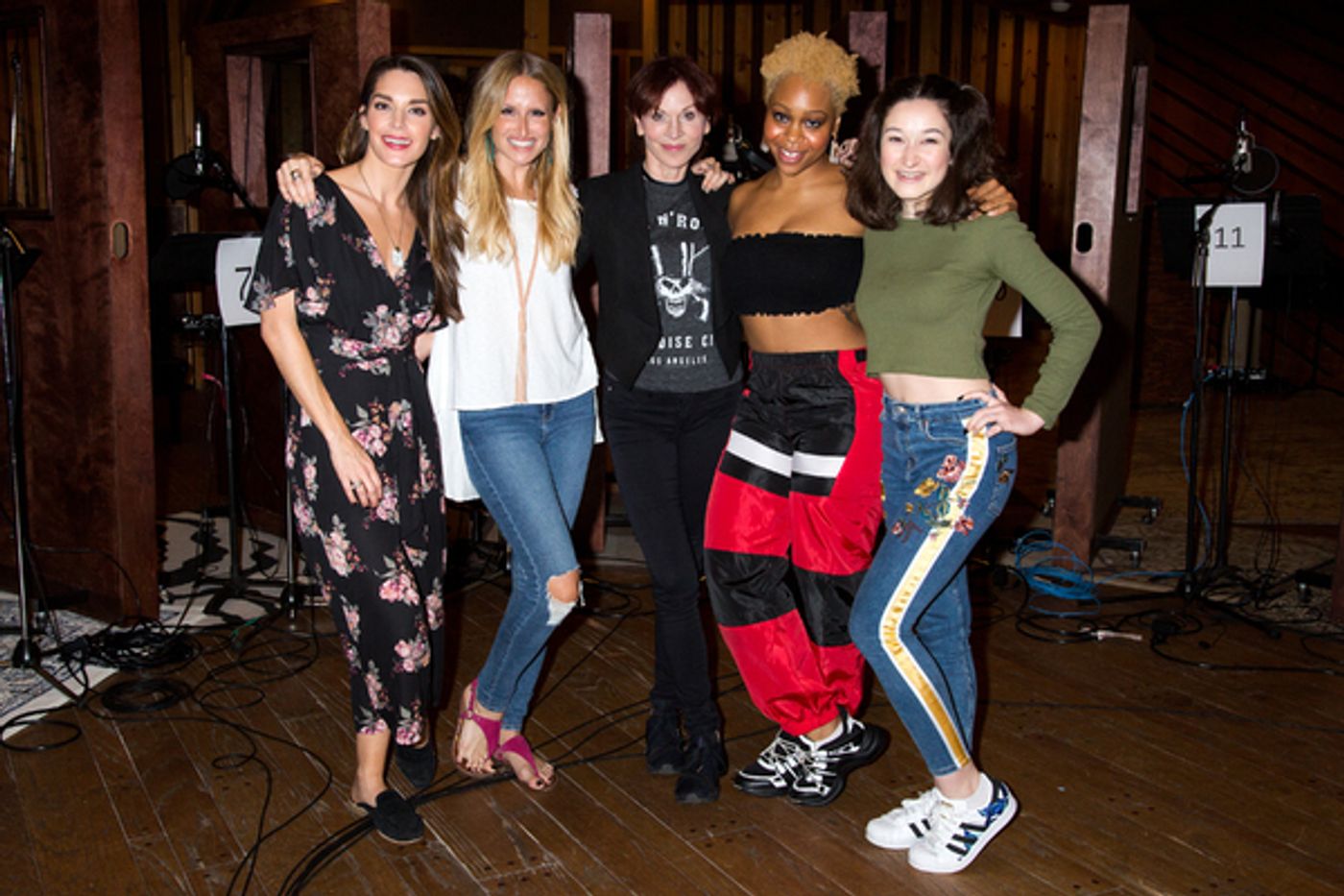 Photo Coverage: GETTIN' THE BAND BACK TOGETHER Hits the Recording Studio!  Image