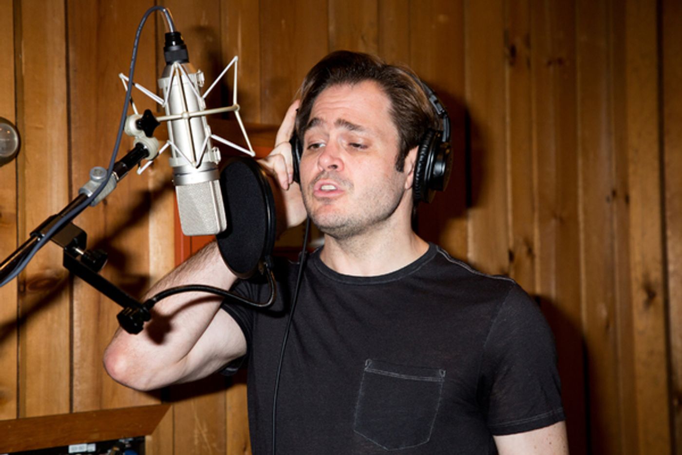 Photo Coverage: GETTIN' THE BAND BACK TOGETHER Hits the Recording Studio!  Image
