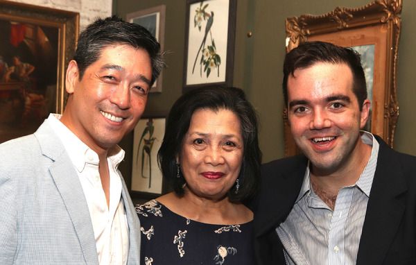 Peter Kim, Mia Katigbak and Stephen Brown-Fried Photo