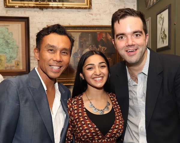 Ron Domingo, Aneesha Kudtarkar and Stephen Brown-Fried Photo