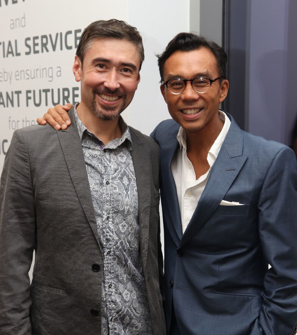 John D. Haggerty and Ron Domingo at 