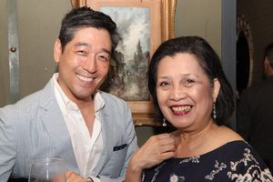 Peter Kim and Mia Katigbak @ BroadwayWorld Peter Kim and Mia Katigbak Photo