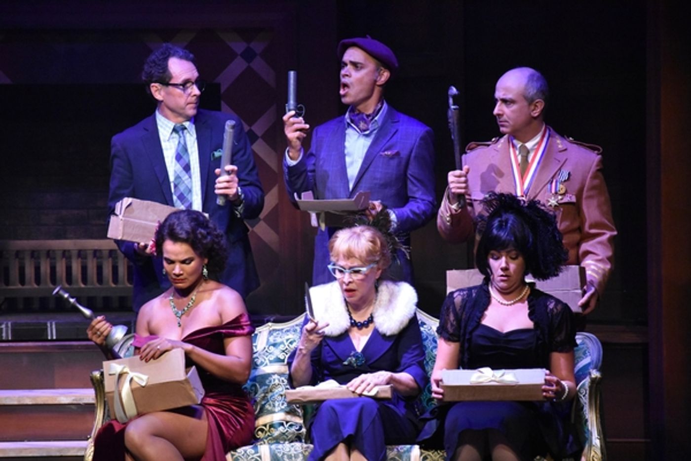 Photo Flash: Hunter Foster Directs CLUE: ON STAGE at Cape Playhouse Photo Flash: Hunter Foster Directs CLUE: ON STAGE at Cape Playhouse Image