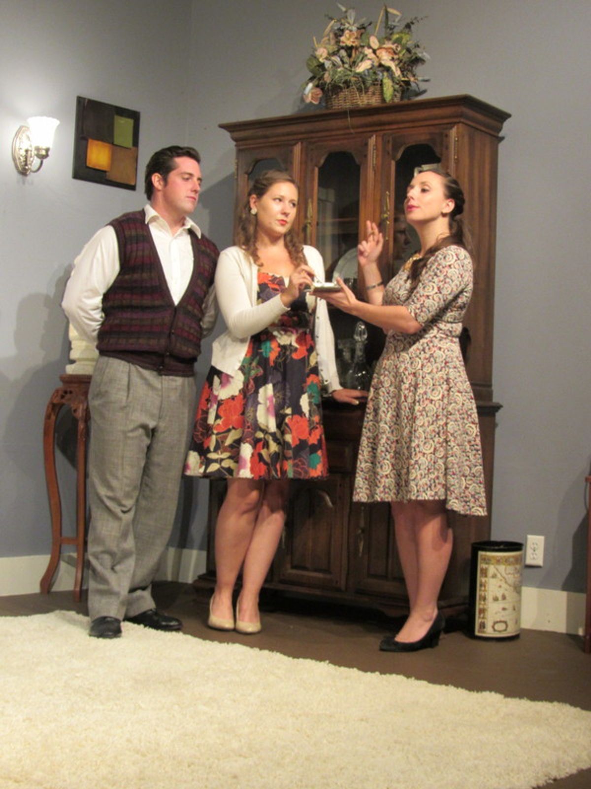 Paul DiSilvestro, Steph Rodger, Danielle Conti
 at 