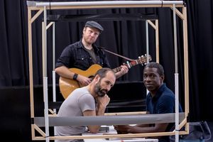 Adam Burton, Richard Corgan, Abdul Salis Photo