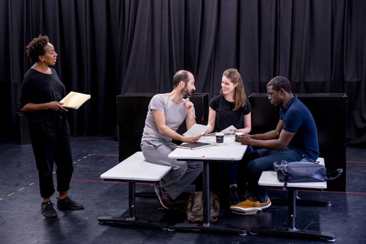 Doreen Blackstock, Adam Burton, Lindsay Fraser, Abdul Salis at 