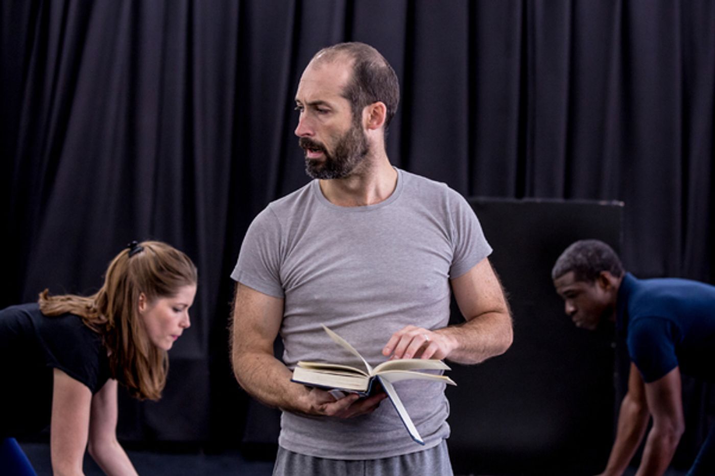 Photo Flash: Inside Rehearsal For DISTANCE at the Park Theatre Photo Flash: Inside Rehearsal For DISTANCE at the Park Theatre Image