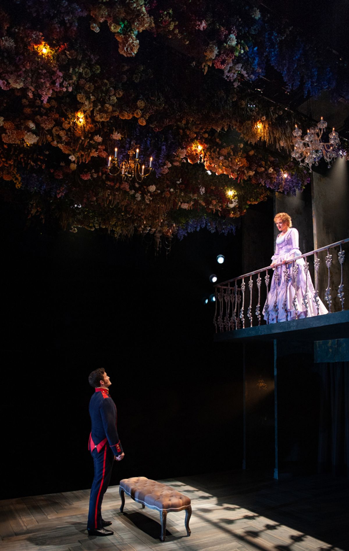 Claybourne Elder (Giorgio) and Steffanie Leigh (Clara) in Passion at 