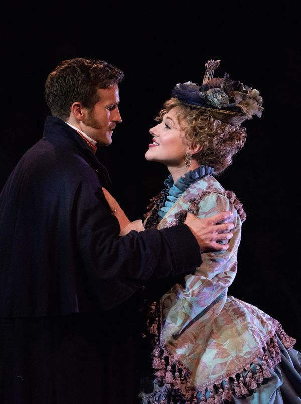 Claybourne Elder (Giorgio) and Steffanie Leigh (Clara) in Passion Photo