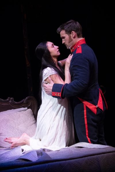Natascia Diaz (Fosca) and Claybourne Elder (Giorgio) in Passion Photo