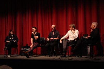 Dori Berinstein, Drew McOnie, Peter England, Sonny Tilders, Babara Darwall Collins Photo