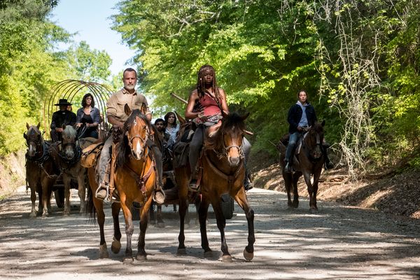 Seth Gilliam, Pollyanna McIntosh, Andrew Lincoln, Danai Gurira, Alanna Masterson Photo