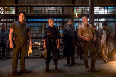 Josh McDermitt, Andrew Lincoln, Khary Payton, Melissa McBride Photo