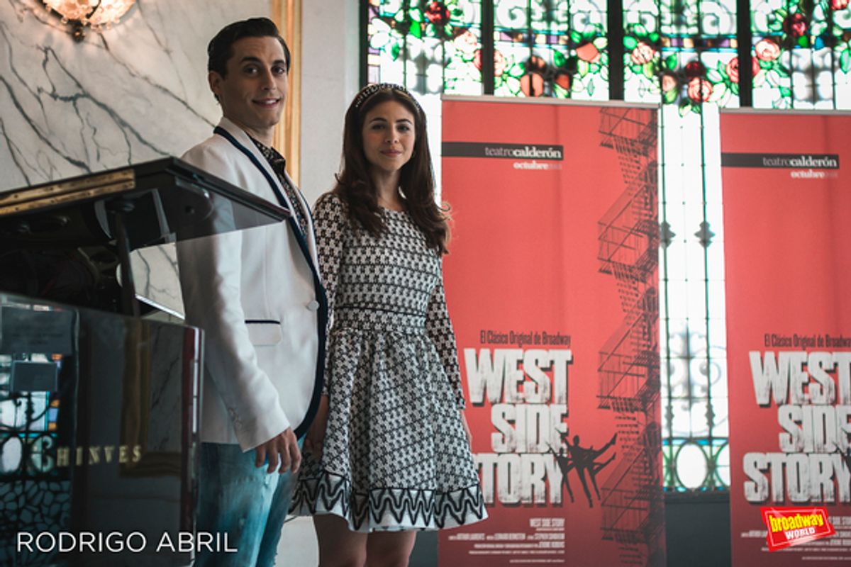 Javier Ariano (Tony) y Talia del Val (Maria) at 