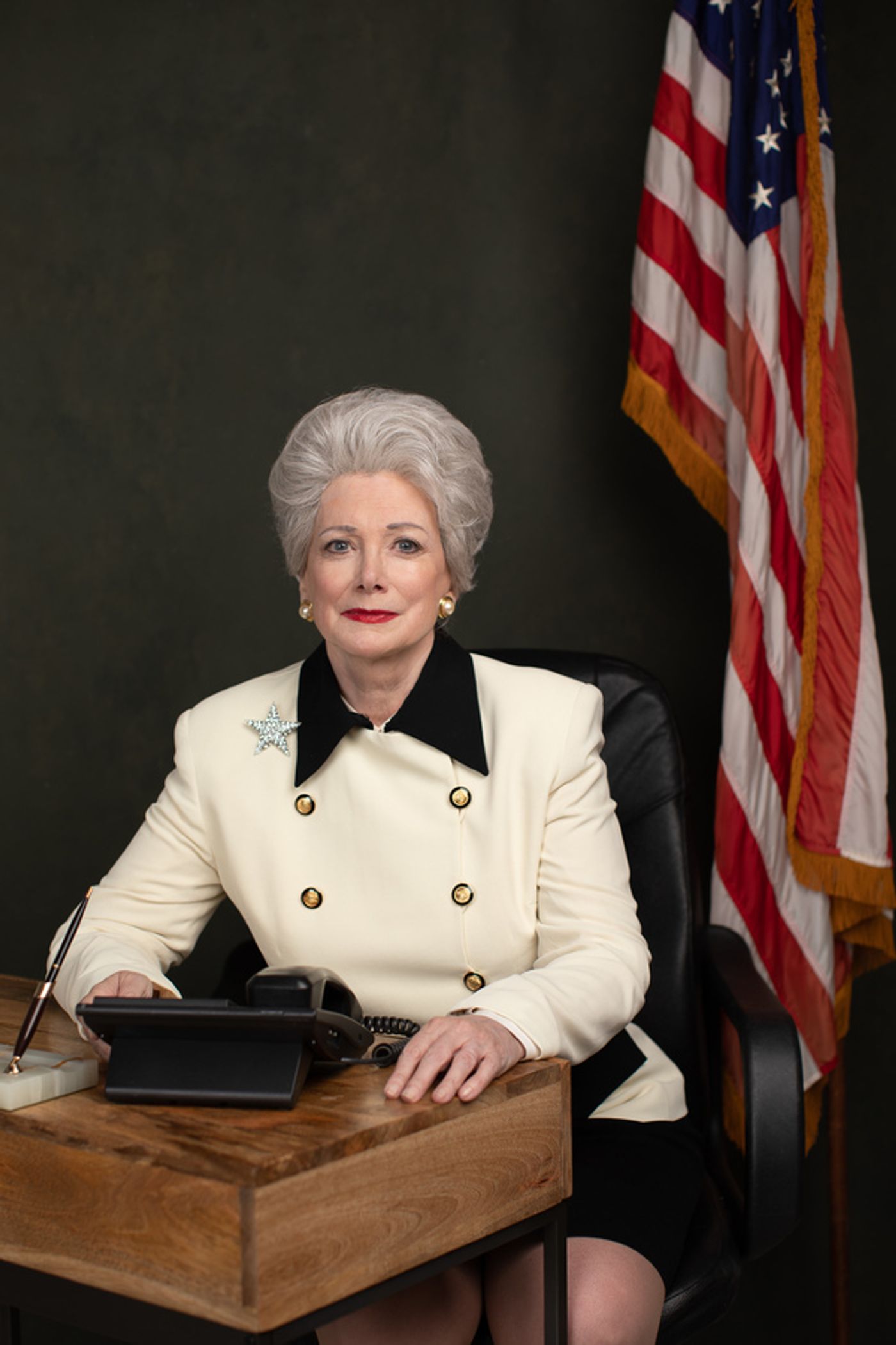 Photo Flash: Margie Boule' Stars as the Inimitable Texas Governor in ANN  Image