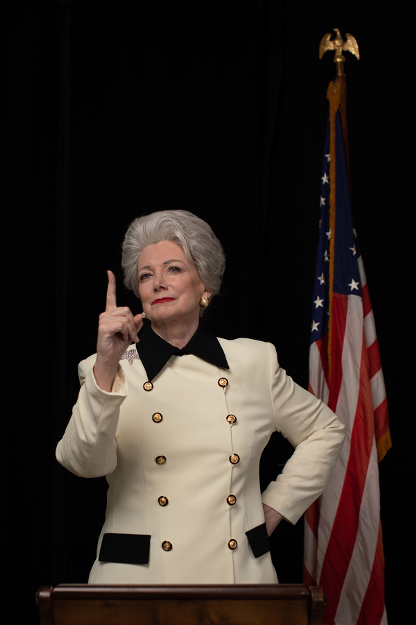 Photo Flash: Margie Boule' Stars as the Inimitable Texas Governor in ANN  Image