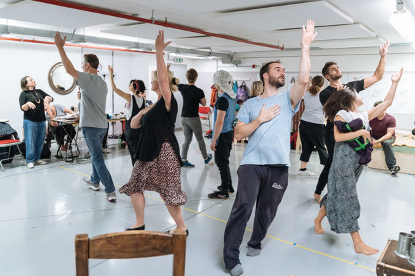 Photo Flash: In Rehearsal with HOGARTH'S PROGRESS  Image