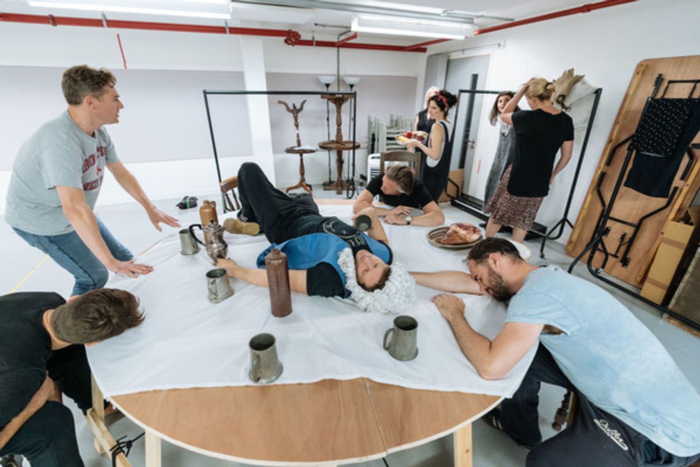 Photo Flash: In Rehearsal with HOGARTH'S PROGRESS  Image
