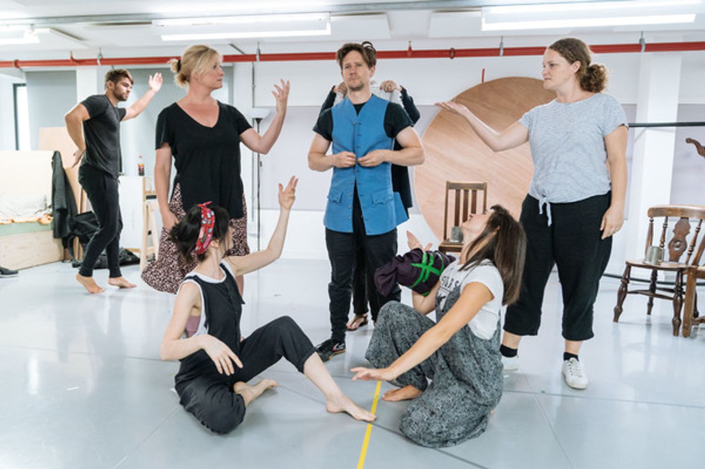 Photo Flash: In Rehearsal with HOGARTH'S PROGRESS  Image