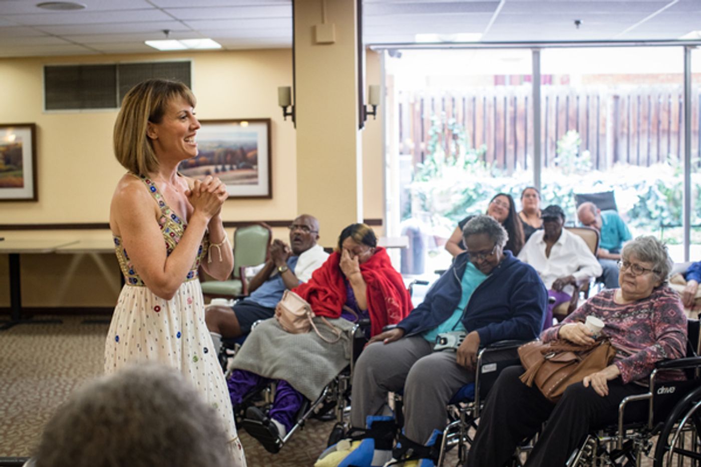 Photo Flash: LES MISERABLES National Tour Cast Performs with Sing For Your Seniors in Denver  Image