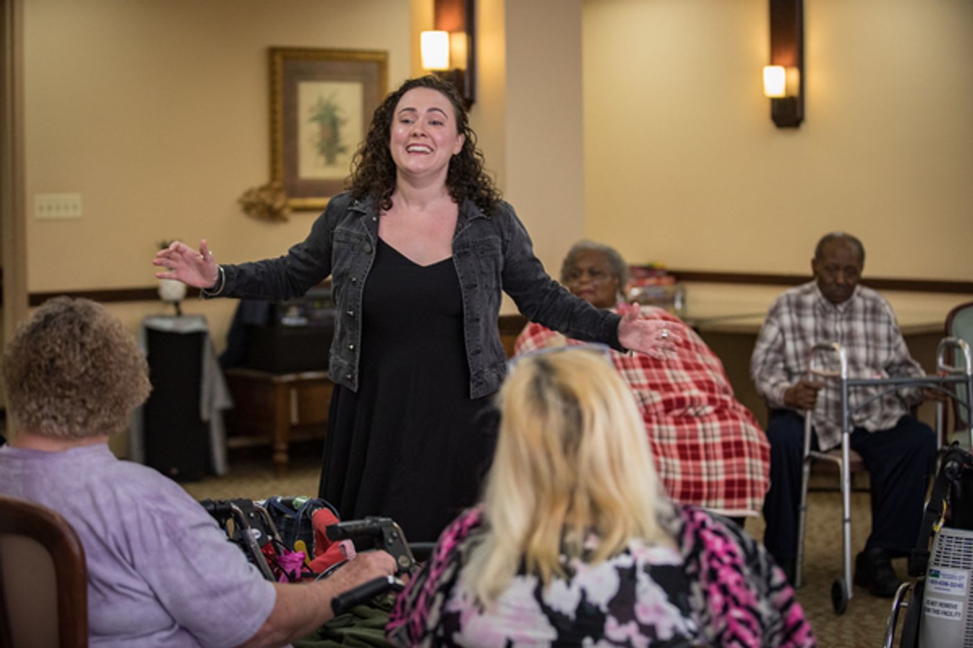 Photo Flash: LES MISERABLES National Tour Cast Performs with Sing For Your Seniors in Denver  Image