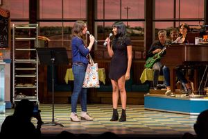 Sara Bareilles, Nicolette Robinson @ BroadwayWorld Sara Bareilles, Nicolette Robinson Photo