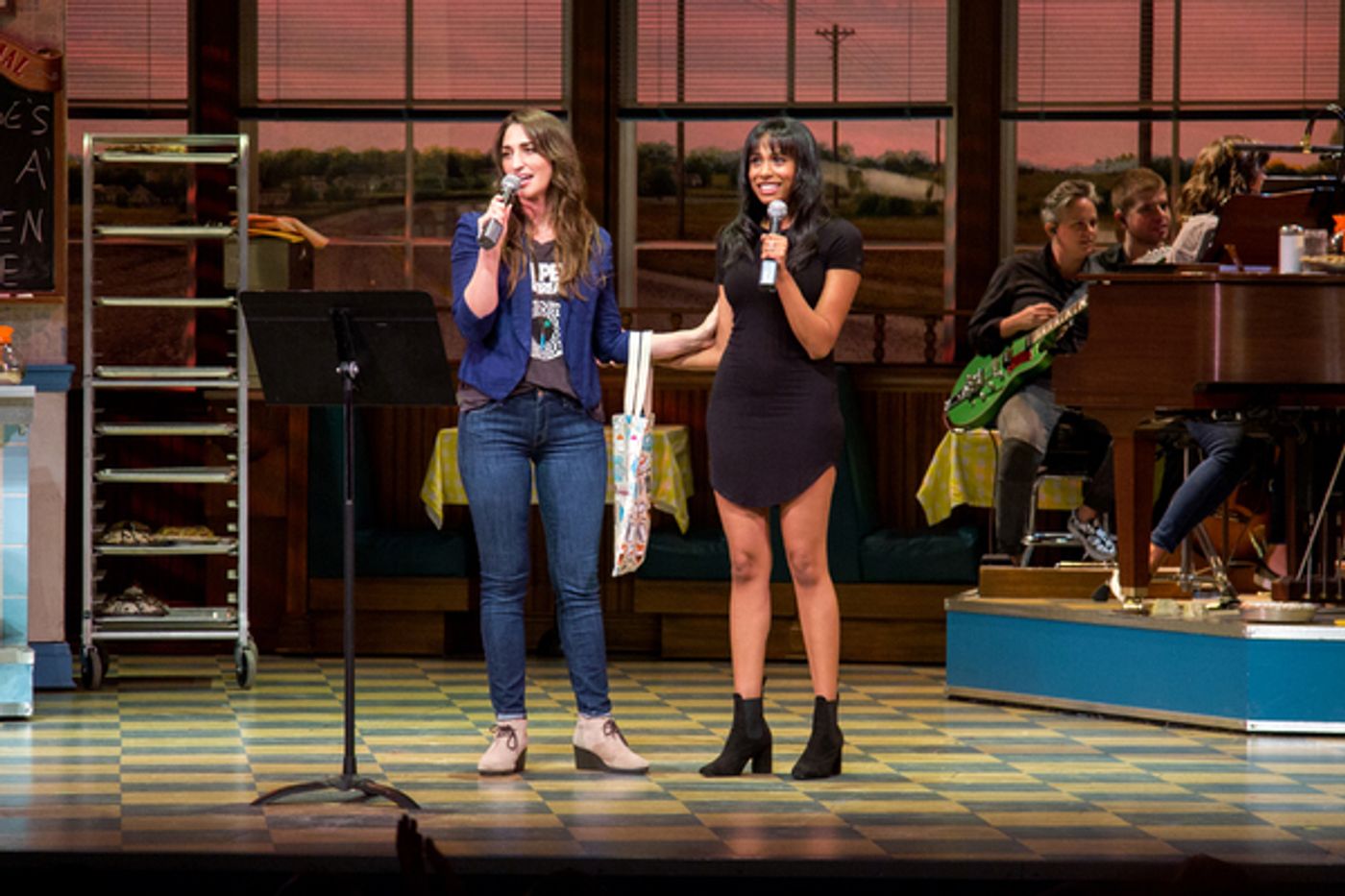 Photo Coverage: Sara Bareilles and Nicolette Robinson Host WAITRESS Cast Album Karaoke  Image