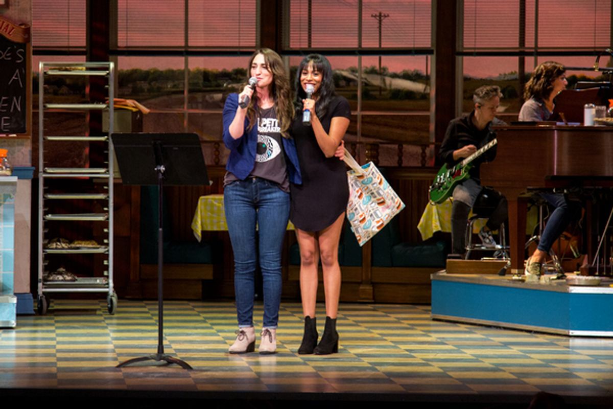 Sara Bareilles, Nicolette Robinson at 