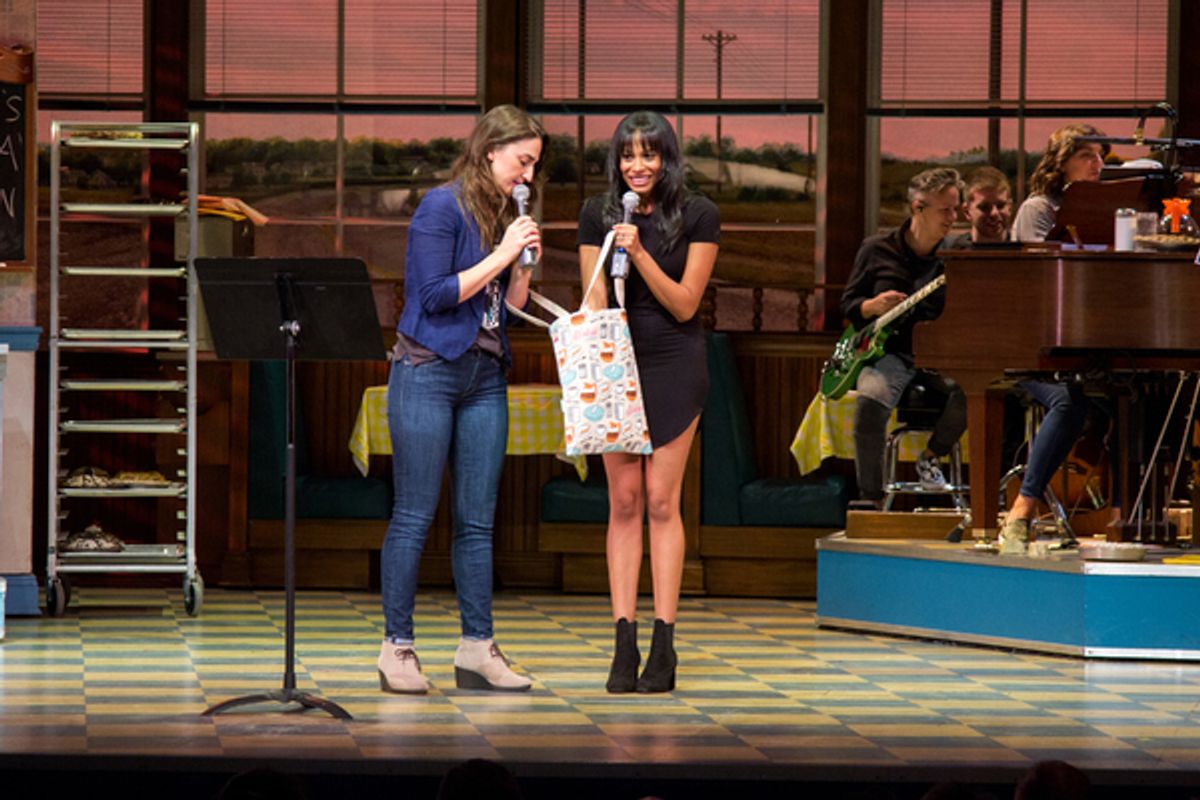 Sara Bareilles, Nicolette Robinson at 