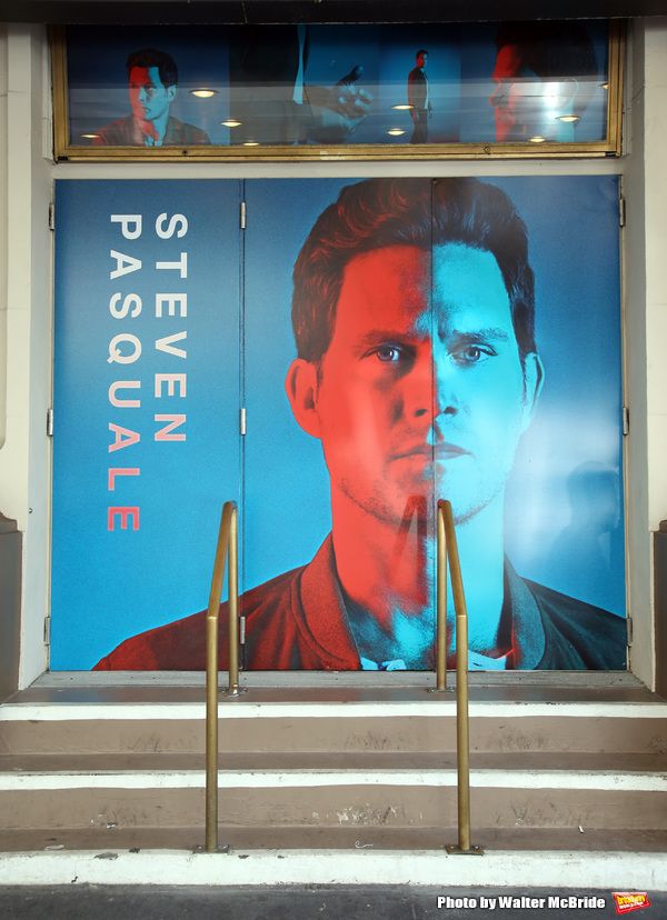 Theatre Marquee unveiling for Kerry Washington and  Steven Pasquale starring in 'Amer Photo