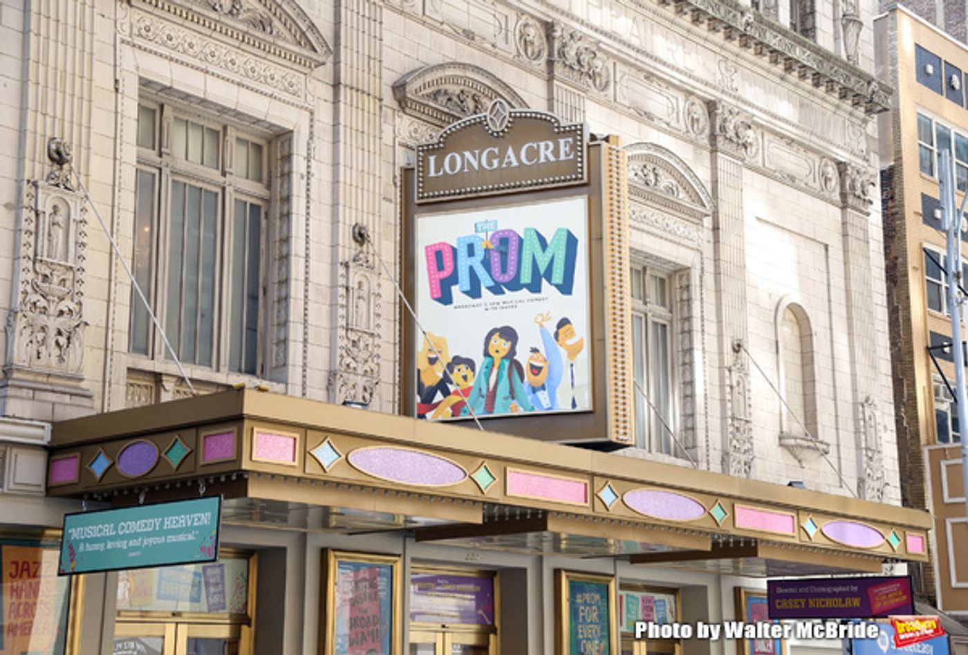 Up on the Marquee: Broadway Gets Dressed for THE PROM! Up on the Marquee: Broadway Gets Dressed for THE PROM! Image