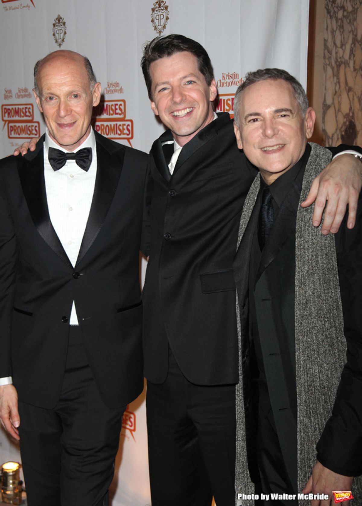 Craig Zadan, Sean Hayes & Neil Meron
attending the After Party for the Opening Night Broadway performance  for 'PROMISES, PROMISES' at the Plaza Hotel, New York City.
April 25, 2010 at 