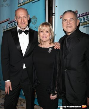 Craig Zadan, Candy Spelling and Neil Meron.attending the Opening Night Performance After Party for 'How To Succeed In Business...' in New York City. @ BroadwayWorld Craig Zadan, Candy Spelling and Neil Meron.attending the Opening Night Performance Af Photo