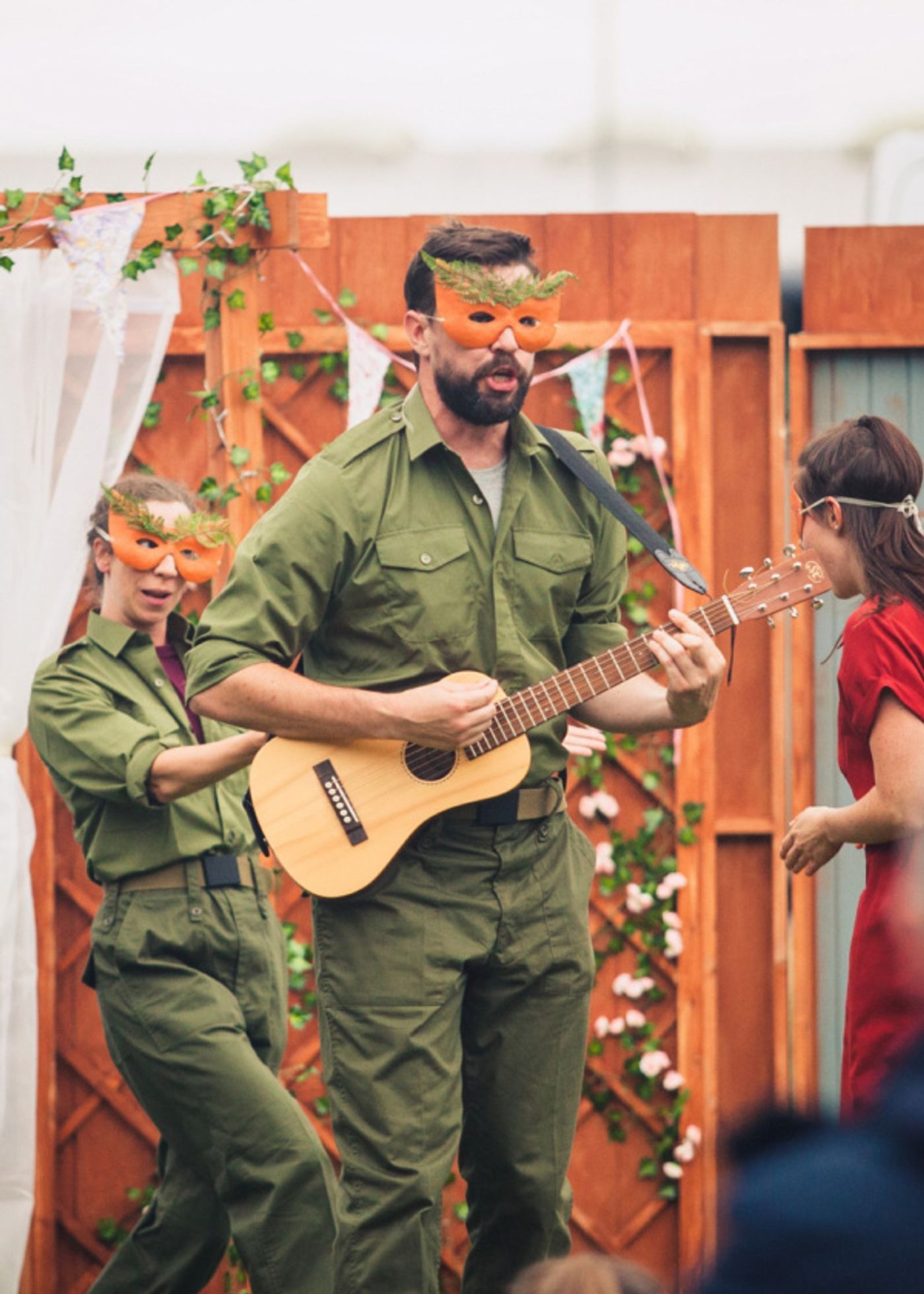 Photo Flash: Merely Theatre's MUCH ADO Continues Outdoors In Greenwich Photo Flash: Merely Theatre's MUCH ADO Continues Outdoors In Greenwich Image