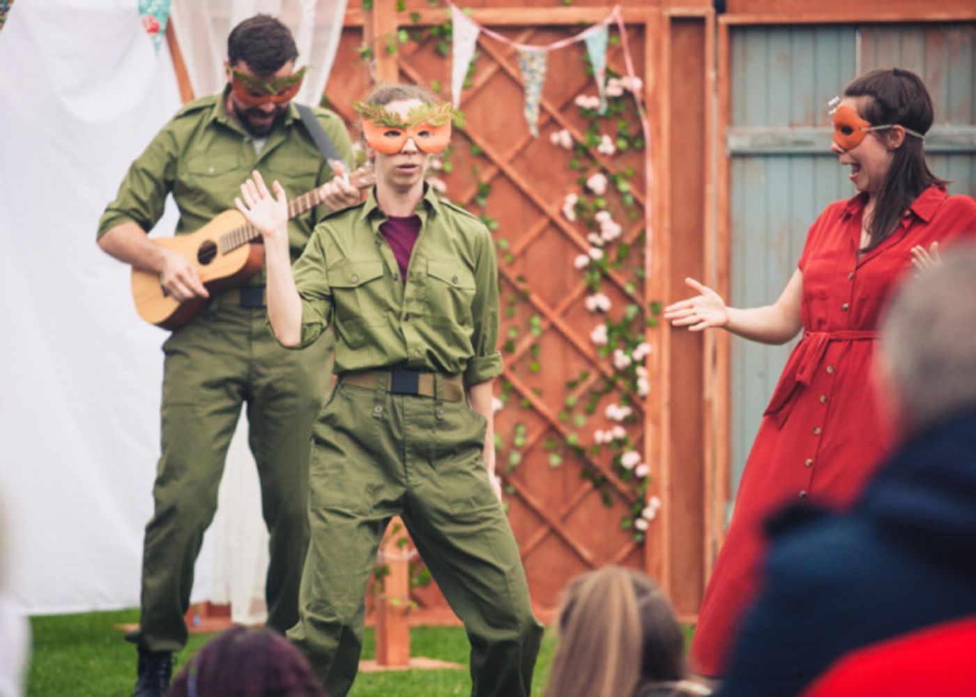 Photo Flash: Merely Theatre's MUCH ADO Continues Outdoors In Greenwich Photo Flash: Merely Theatre's MUCH ADO Continues Outdoors In Greenwich Image