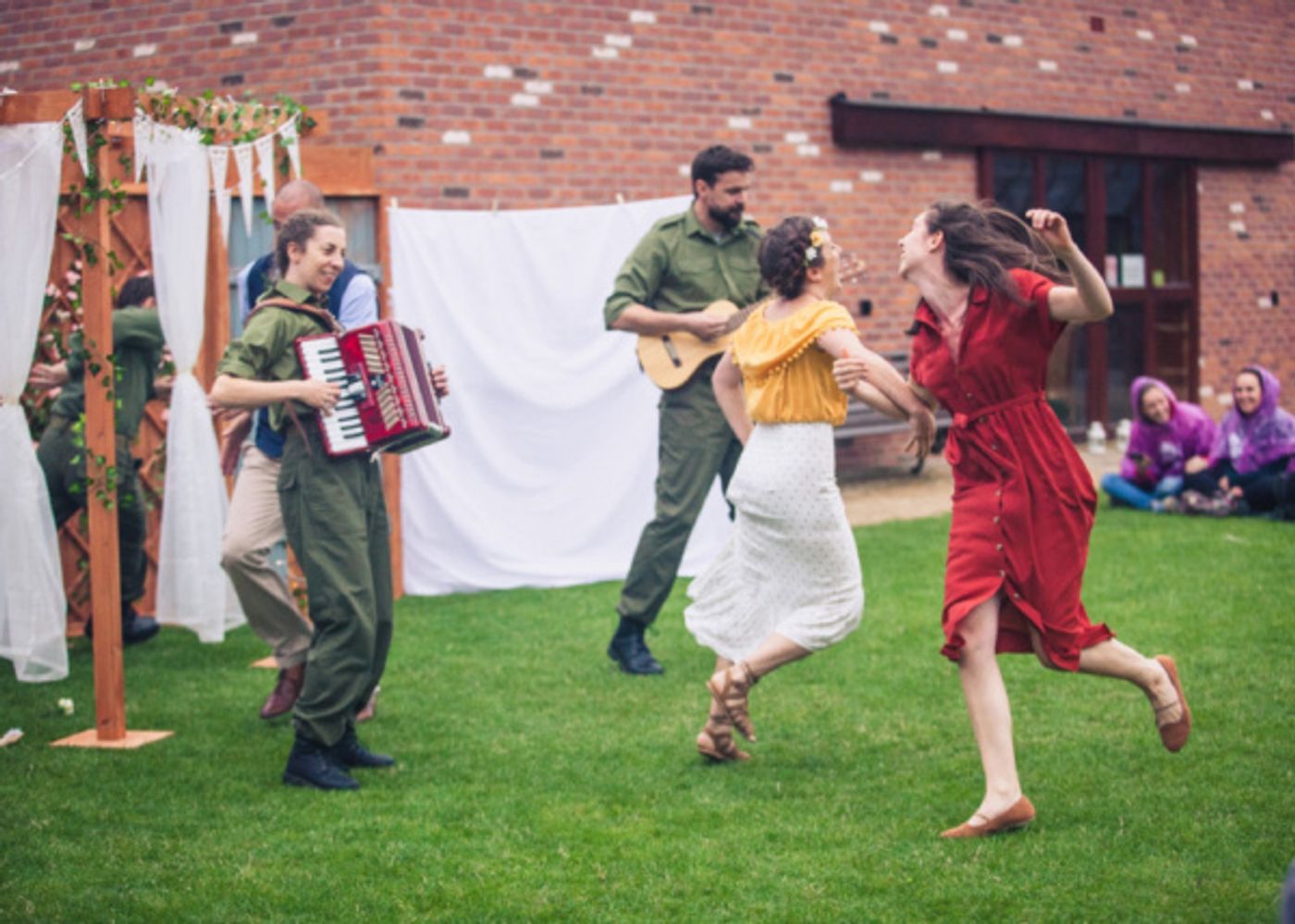 Photo Flash: Merely Theatre's MUCH ADO Continues Outdoors In Greenwich Photo Flash: Merely Theatre's MUCH ADO Continues Outdoors In Greenwich Image