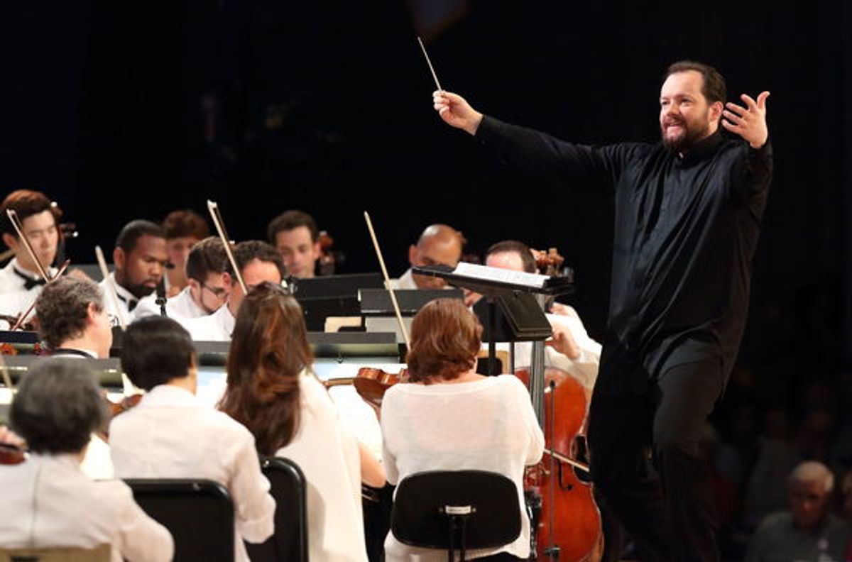 Andris Nelson and the Boston Symphony Orchestra
Photo Credit: Hilary Scott at 